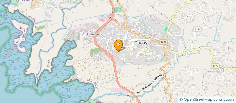 localisation de l'entreprise S'OTEP à DUCOS