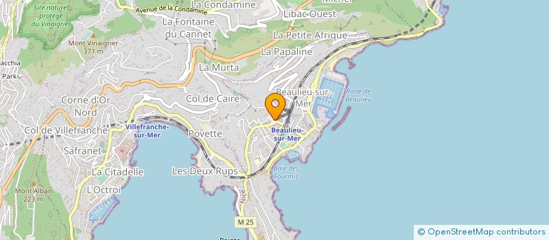 localisation de l'entreprise S.P. 06 EXPLOITATION à BEAULIEU-SUR-MER