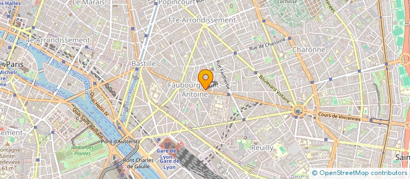 localisation de l'entreprise S P  PARIS