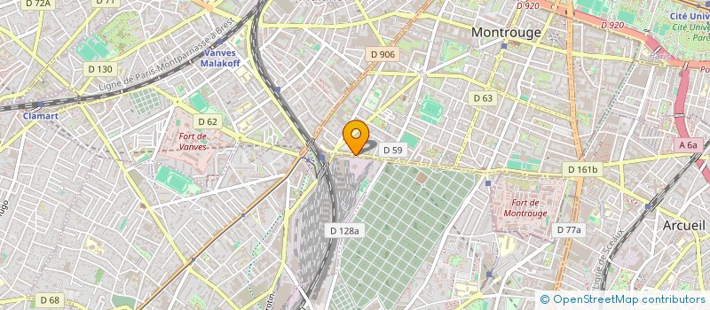 localisation de l'entreprise S&P  MONTROUGE