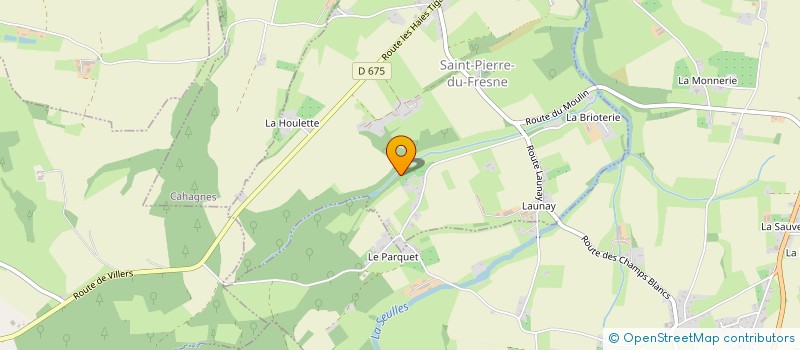 localisation de l'entreprise S.P.A.T.H  LES MONTS D'AUNAY