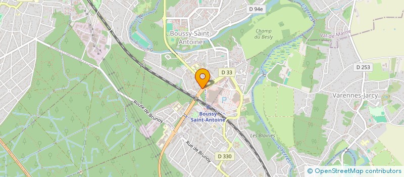 localisation de l'entreprise S P C  BOUSSY-SAINT-ANTOINE