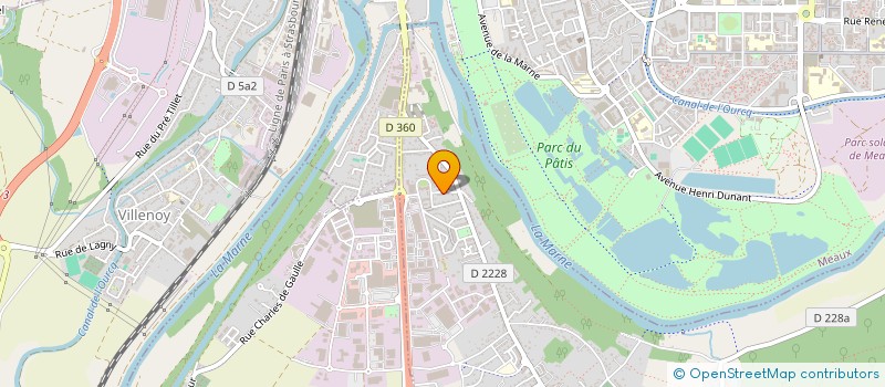 localisation de l'entreprise S.P.C à NANTEUIL-LES-MEAUX