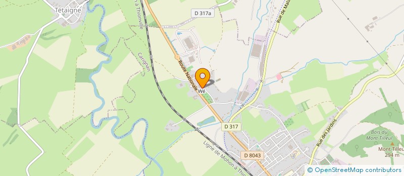 localisation de l'entreprise S&P CORPORATION  CARIGNAN