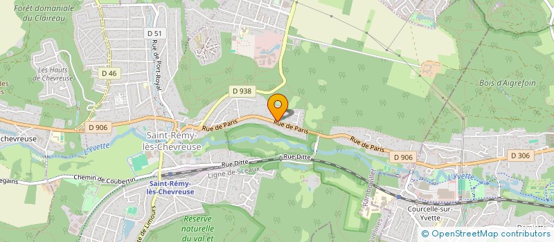 localisation de l'entreprise S.P. DESIGN  SAINT-REMY-LES-CHEVREUSE