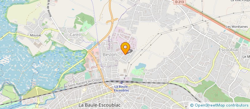 localisation de l'entreprise S.P.E.G à LA BAULE-ESCOUBLAC