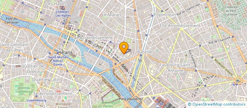 localisation de l'entreprise S.P.E.M.  PARIS