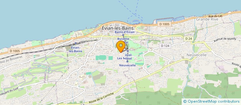 localisation de l'entreprise S P E R E  EVIAN-LES-BAINS