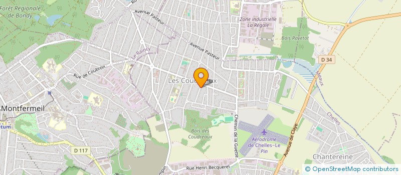 localisation de l'entreprise S.P.E RENOV à CHELLES