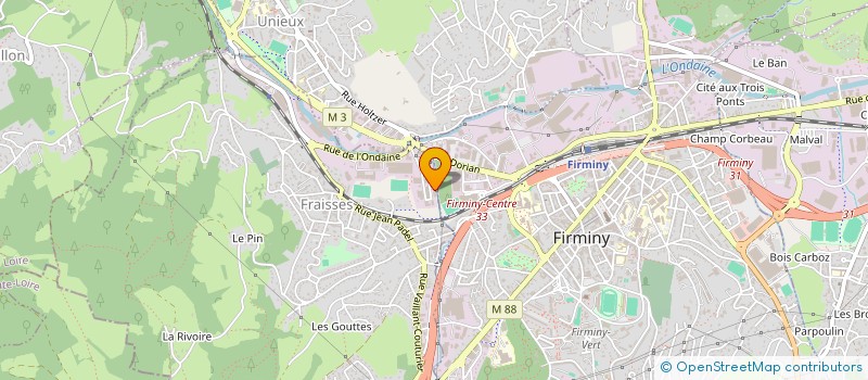 localisation de l'entreprise S.P.E.S. LOGISTIQUE  FRAISSES