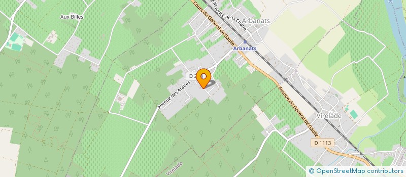 localisation de l'entreprise S.P ENDUITS à ARBANATS