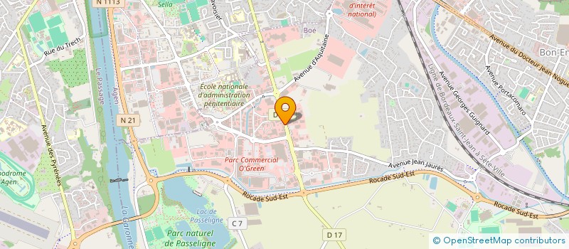 localisation de l'entreprise S.P.F INVESTISSEMENT  BOE