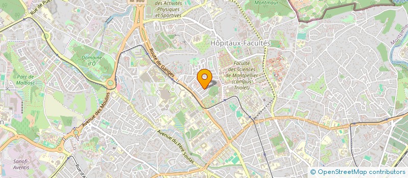 localisation de l'entreprise S.P.F.P.L FINANCIERE MAKKE SOCIETE DE PARTICIPATIONS FINANCIERES DE PROFESSION LIBERALE DE PHARMACIENS D'OFFICINE à MONTPELLIER