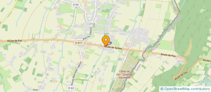 localisation de l'entreprise S.P.G.  GER