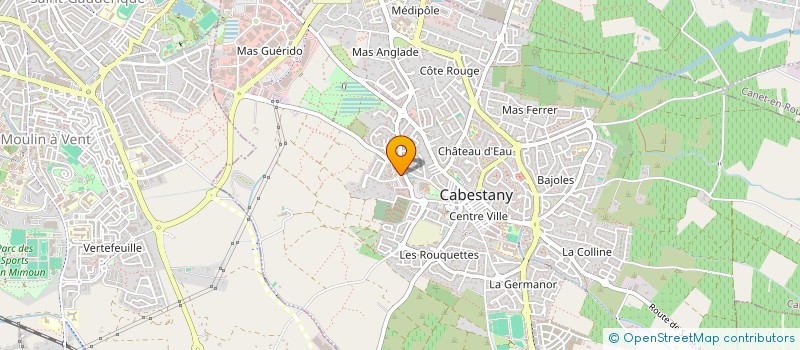 localisation de l'entreprise S P H à CABESTANY
