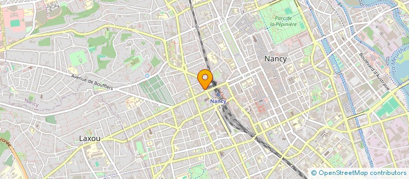 localisation de l'entreprise S P H B  NANCY