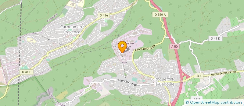 localisation de l'entreprise S.P.H. - SERVICE PROPRETE HYGIENE  MARSEILLE 14E ARRONDISSEMENT