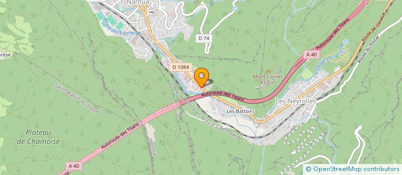 localisation de l'entreprise S.P.H - SUIVI DE VOS PROJETS D'HABITATION-  LES NEYROLLES