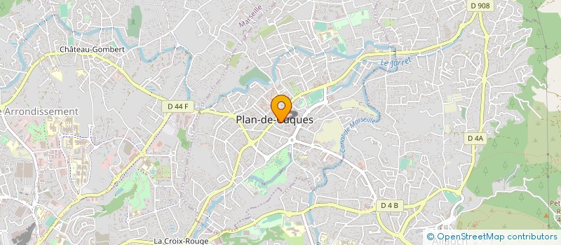 localisation de l'entreprise S P I à PLAN-DE-CUQUES