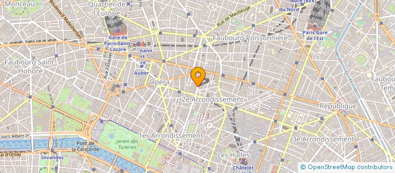 localisation de l'entreprise S.P.I à PARIS