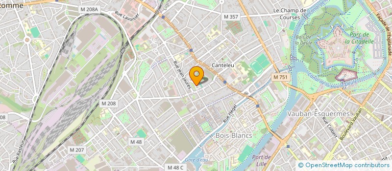 localisation de l'entreprise S.P.I COMPANY à LILLE