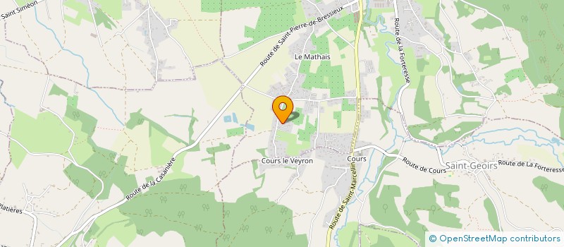 localisation de l'entreprise S.P.I. - SEGUI PATRIMOINE INVESTISSEMENT  SAINT-ETIENNE-DE-SAINT-GEOIRS