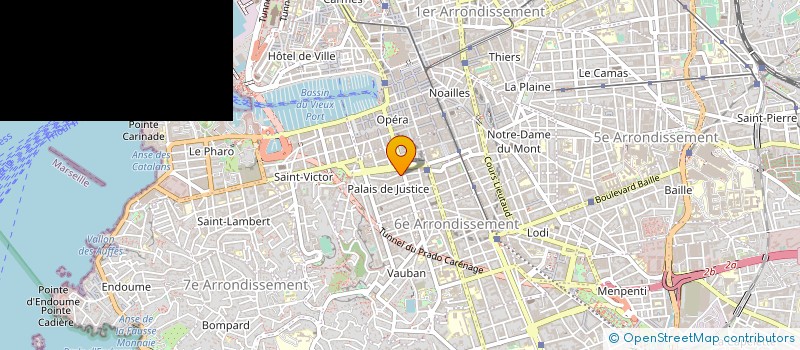 localisation de l'entreprise S.P. IMMO à MARSEILLE