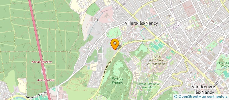 localisation de l'entreprise S&P IMMO-INVEST à VILLERS-LES-NANCY