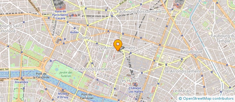 localisation de l'entreprise S.P.K.G.B à PARIS