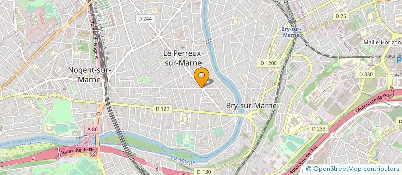 localisation de l'entreprise S.P.L.B  BRY-SUR-MARNE