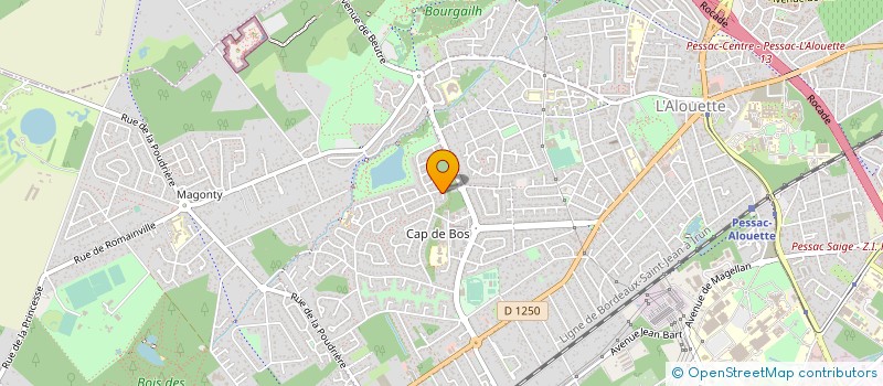 localisation de l'entreprise S.P.L.FINANCE à PESSAC