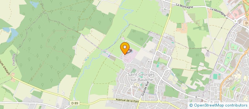 localisation de l'entreprise S P M à SAINT-GEORGES-SUR-BAULCHE