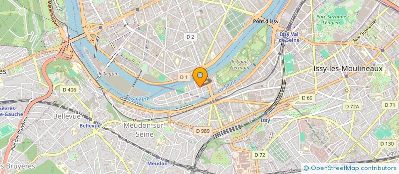 localisation de l'entreprise S.P.M  ISSY-LES-MOULINEAUX