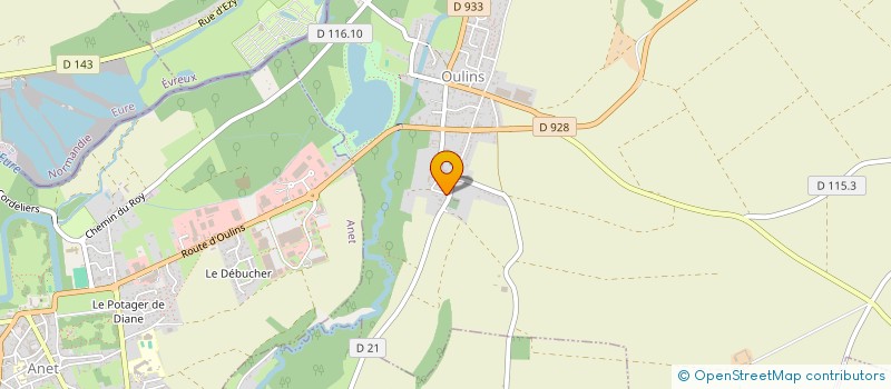localisation de l'entreprise S P MINIER à OULINS