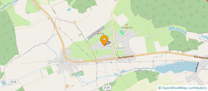 localisation de l'entreprise S&P MULLER IMMOBILIER  CAPPEL