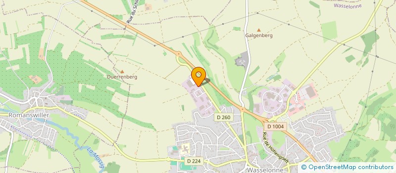 localisation de l'entreprise S P P à WASSELONNE