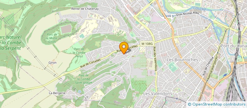 localisation de l'entreprise S.P.P.D. à DIJON