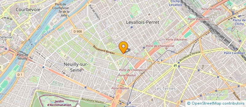 localisation de l'entreprise S.P.P.S.E.STE PARTENAIRES PROTECTION SEC à NEUILLY-SUR-SEINE