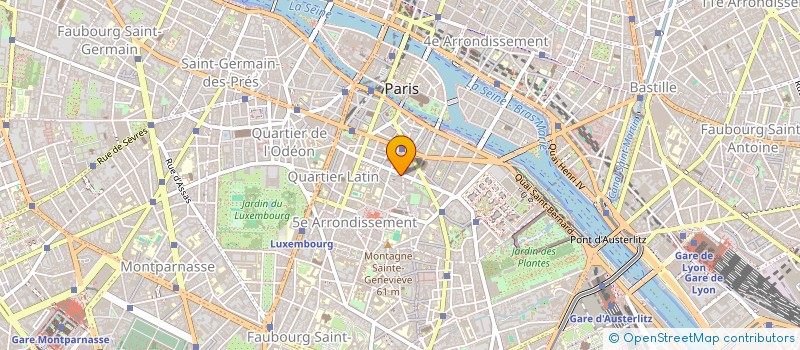 localisation de l'entreprise S.P.Q.R  PARIS