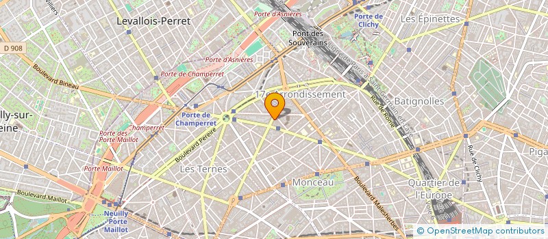 localisation de l'entreprise S P Q R COMMUNICATION  PARIS