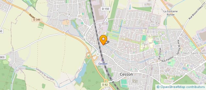 localisation de l'entreprise S.P.R.  CESSON