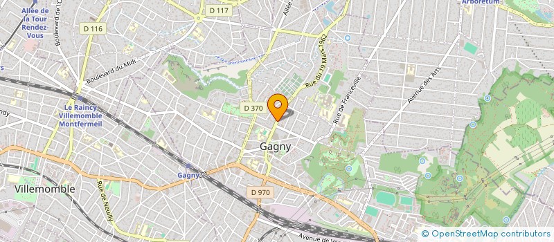 localisation de l'entreprise S P R à GAGNY