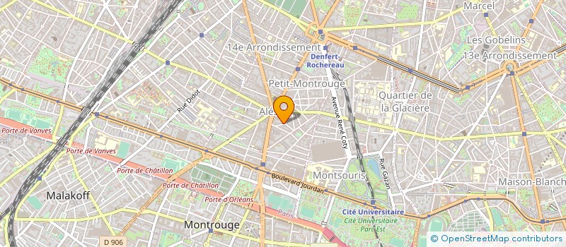 localisation de l'entreprise S.P.R  PARIS