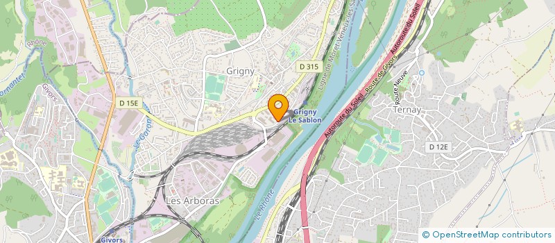 localisation de l'entreprise S.P.R. SABLAGE PIERRE RENOVATION à CHASSE-SUR-RHONE