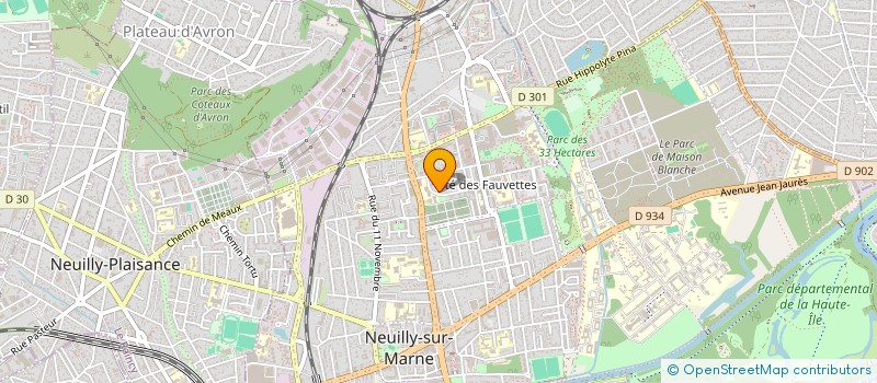 localisation de l'entreprise S.P.S à NEUILLY-SUR-MARNE