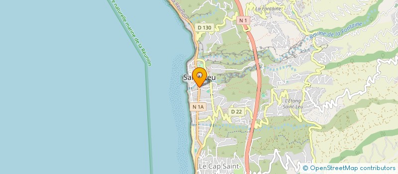 localisation de l'entreprise S.P.S. ASSURANCES  SAINT-LEU