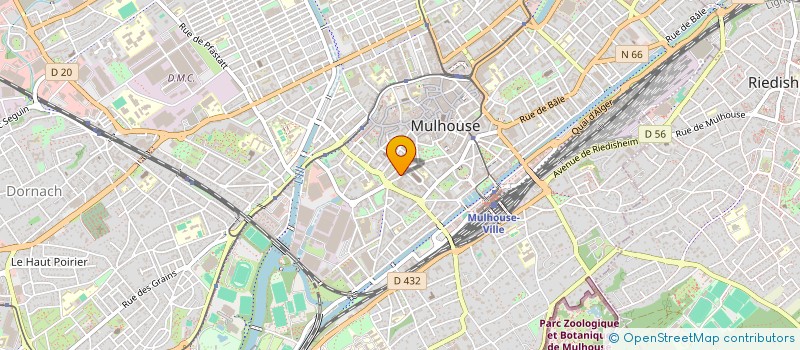 localisation de l'entreprise S.P.V.INFORMATIQUE  MULHOUSE