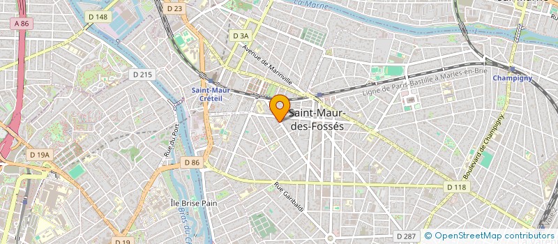 localisation de l'entreprise S.P.V.N SARL  SAINT-MAUR-DES-FOSSES
