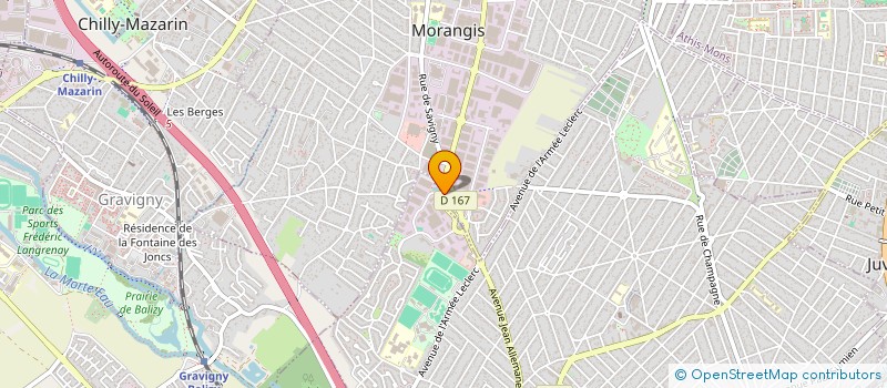 localisation de l'entreprise S'PACE DESIGN à MORANGIS