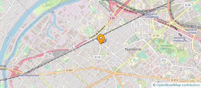 localisation de l'entreprise S'PACE IMAGE à NANTERRE